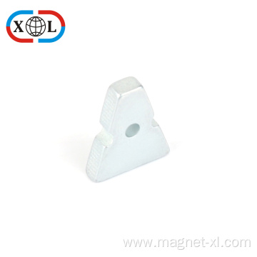 Custom Shape N45H Permanent NdFeB Magnet with Hold